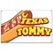 Signmission Texas Tommy Banner Concession Stand Food Truck Single Sided B-Texas Tommy19 - alternate 1